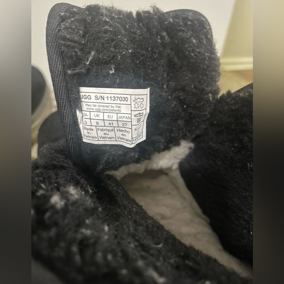 UGG Neumel Strap Boots Women 10 Suede Shearling Lined Winter 1137030 - Picture 4 of 6